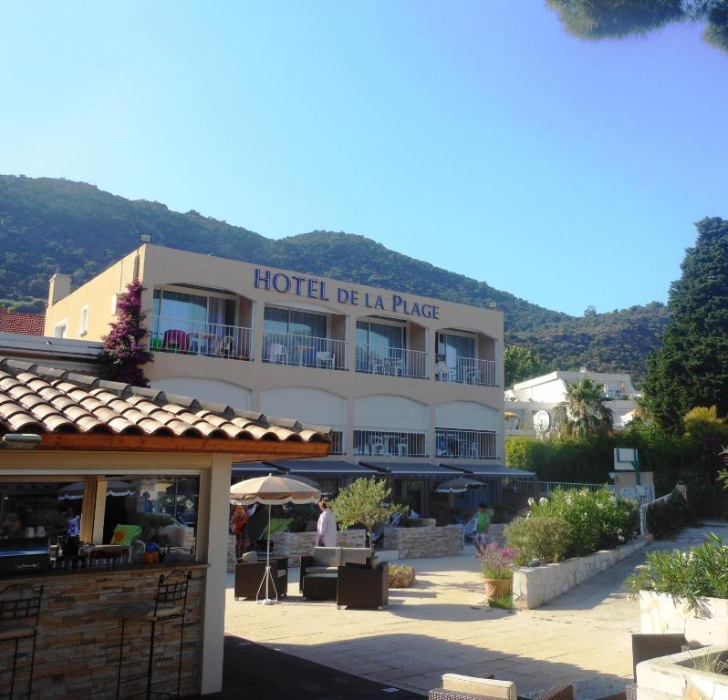 Hotel de la Plage Le Lavandou Exterior foto